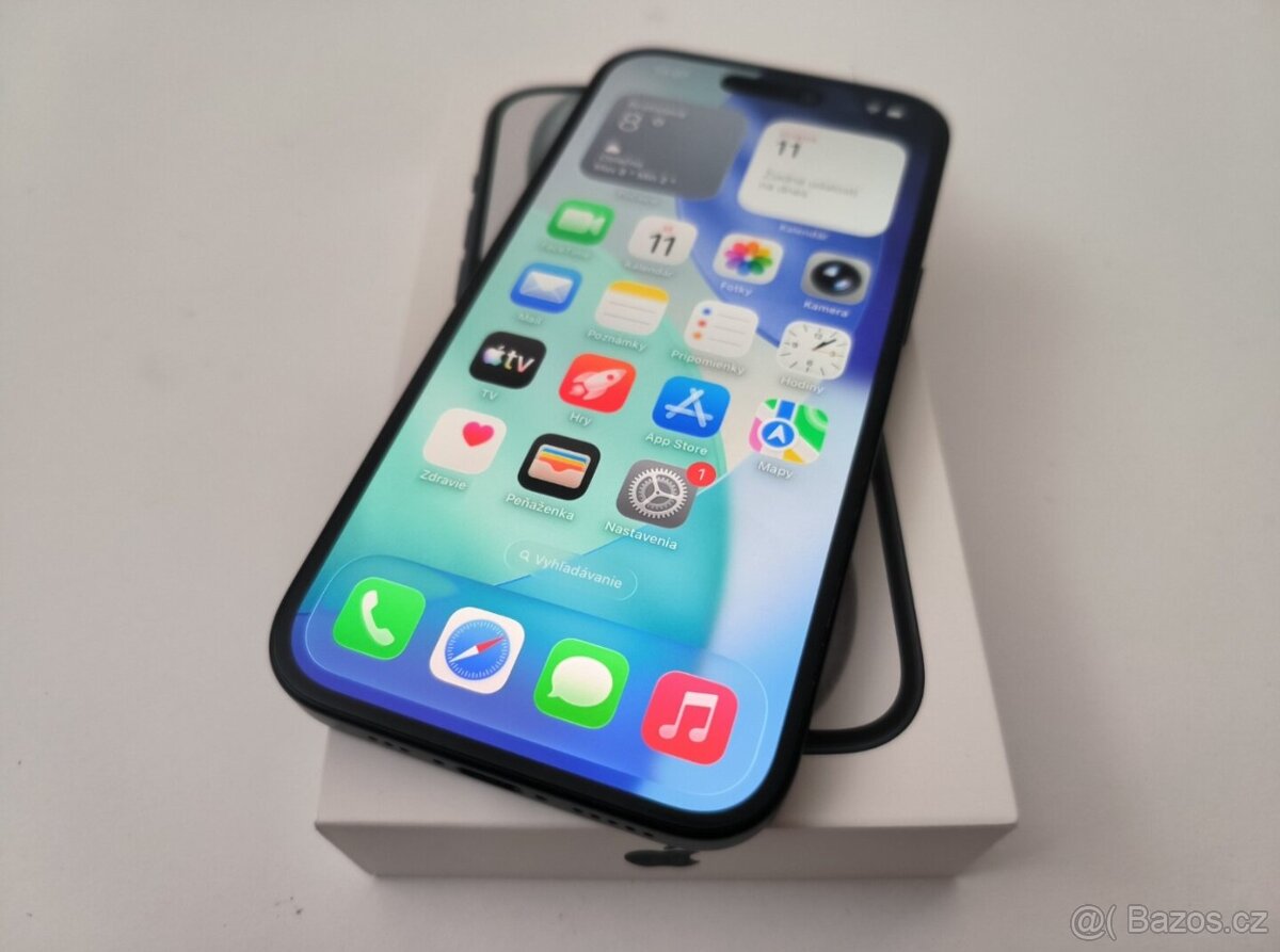 apple iphone 15 128gb Midnight 100% Batéria