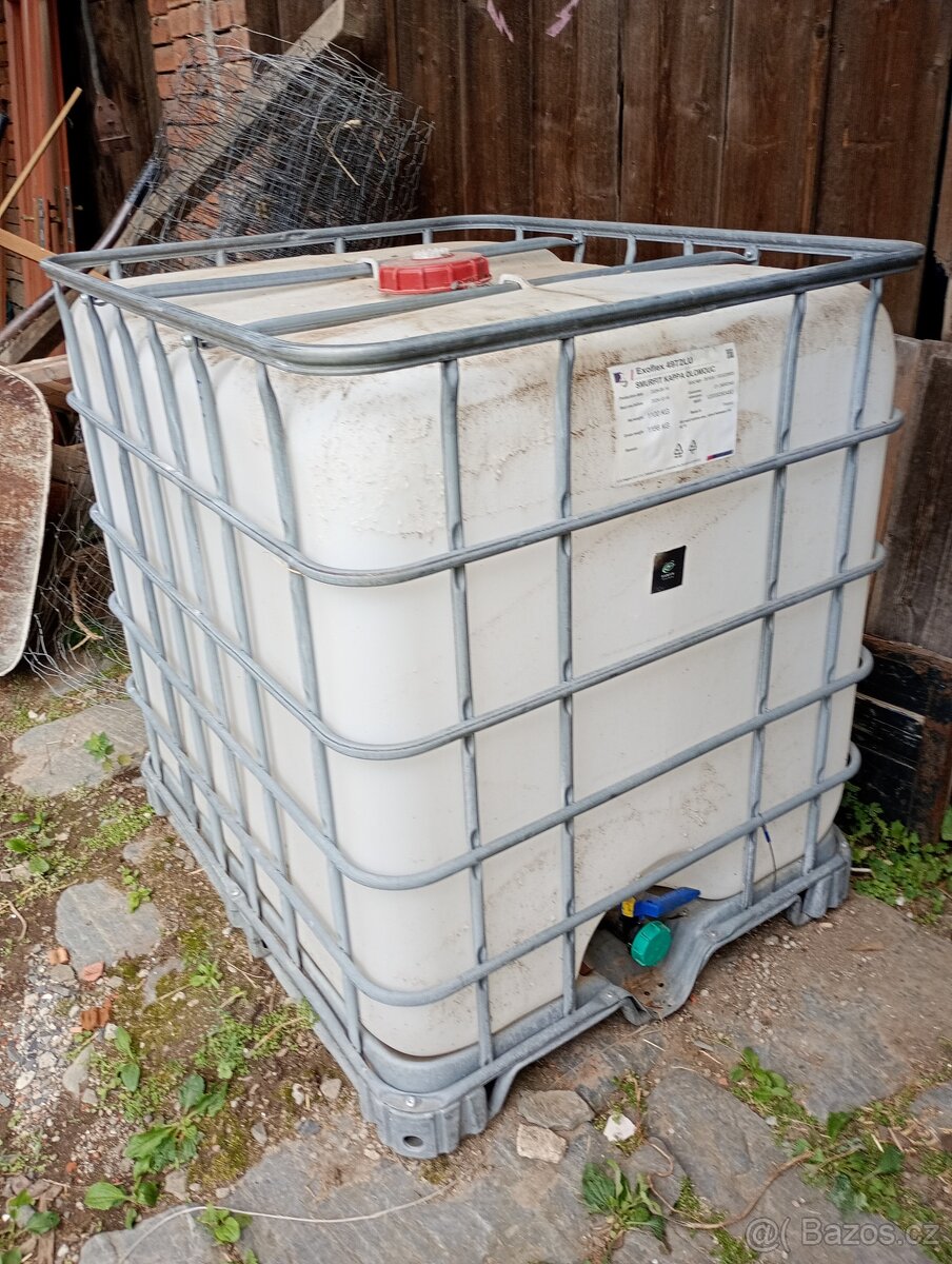 IBC plastová nádrž 1000l