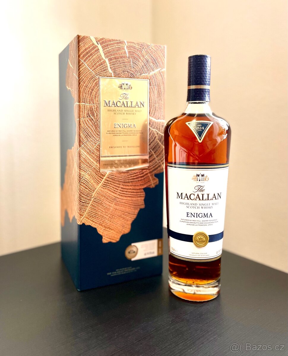 Macallan Enigma 0,7 kazeta
