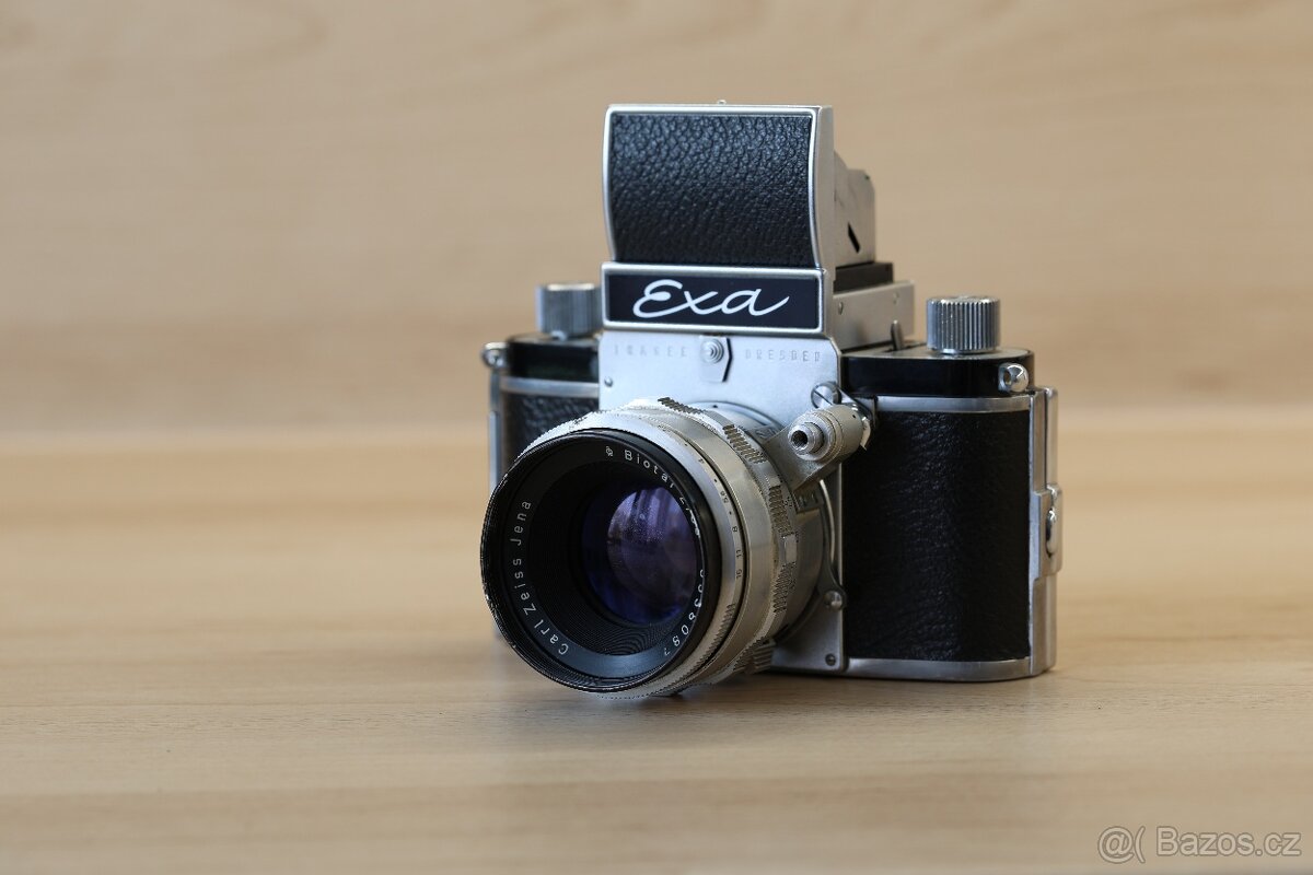 PRODÁNO - EXA  + Carl Zeiss BIOTAR 58mm f2