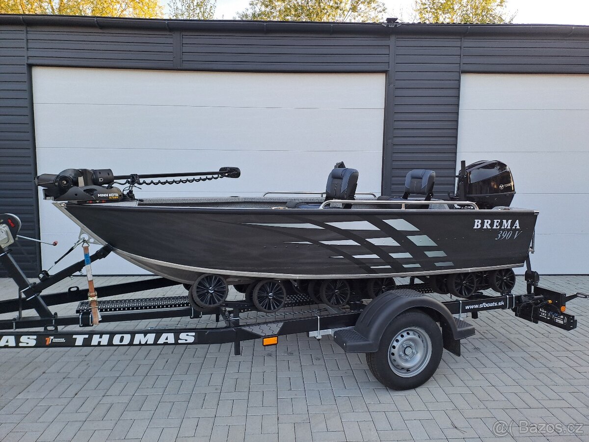 Hliníkový čln BREMA 390 FISHING
