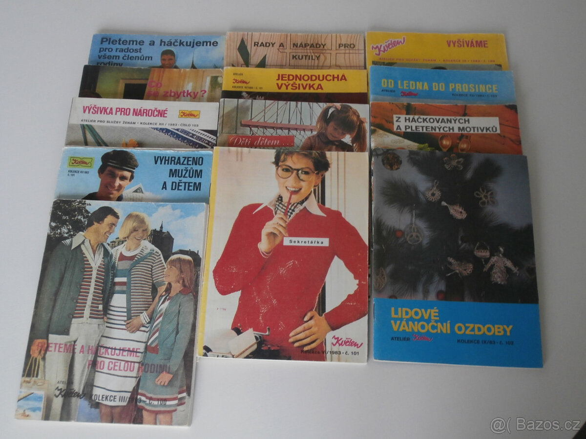 18x časopis Květen - kolekce III,VI,IX,XII/1983