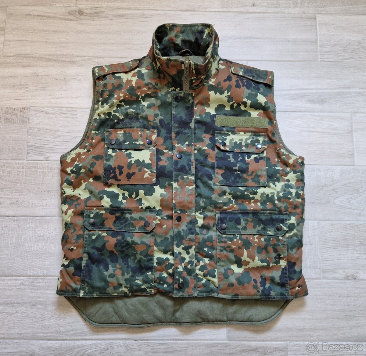 Pánská maskáčová vesta Bundeswehr XL c785