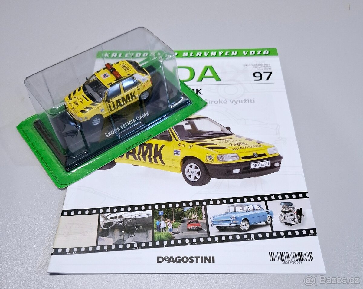 DeAgostini 1:43 Škoda Felicia ÚAMK - 1998