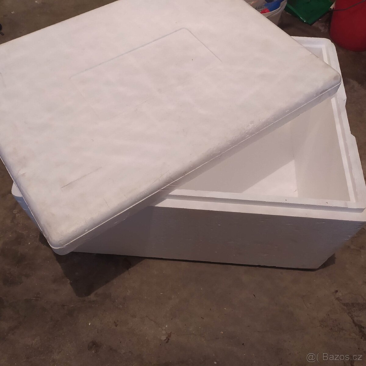 Polystyren bedna s víkem 60x80 výška 35