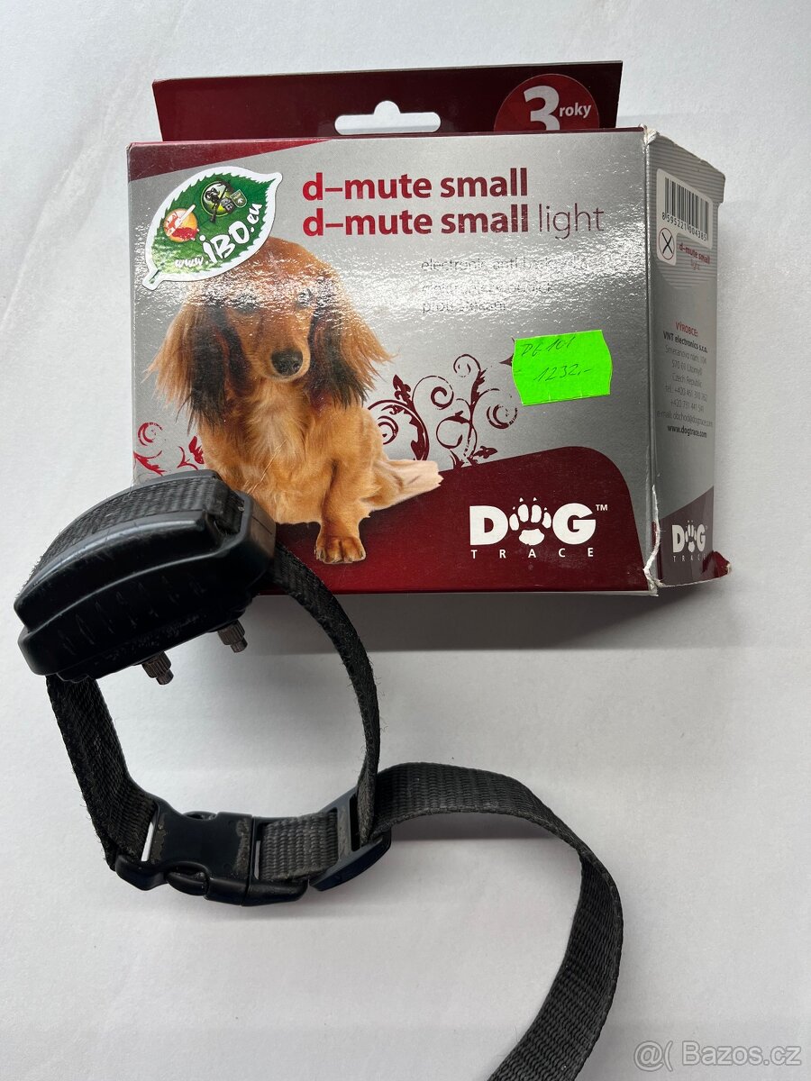Elektrický obojek proti štěkání pro malé psy