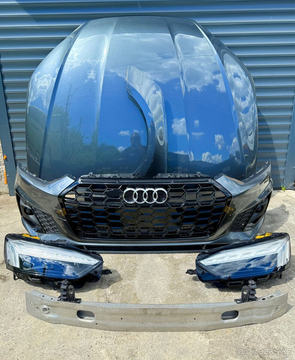 Audi A5 F5 8W6 Facelift kapota s-line nárazník laser světlo