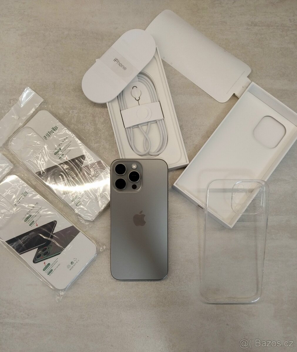 Apple iPhone 16 PRO Max 256 GB - Natural titan
