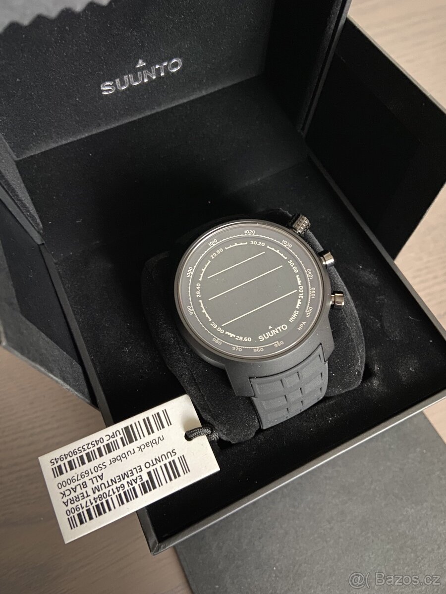 Nové SUUNTO hodinky Suunto Elementum Terra All Black