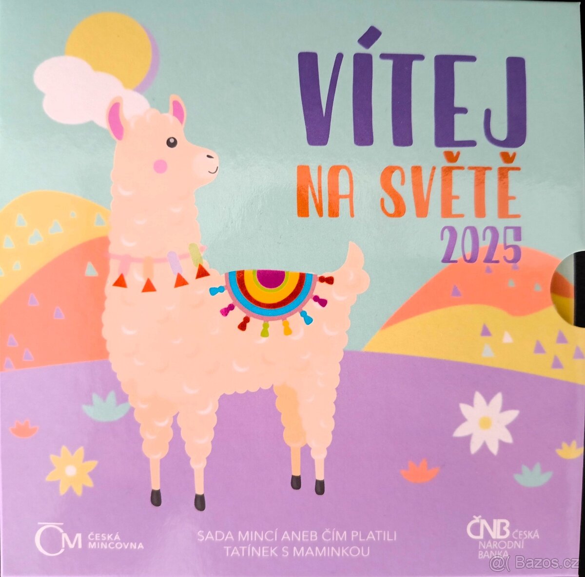 Oficiální sada mincí ČR Vítej na světě 2025