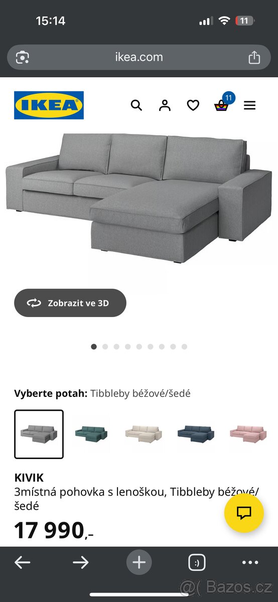 Rozkládací sedačka do L