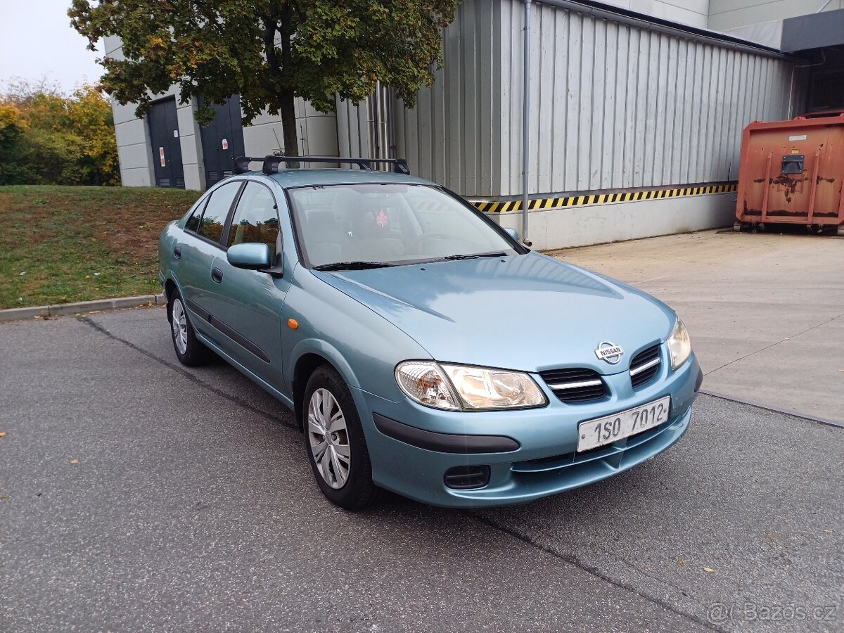 Nissan almera 1.5i benzin 66kw r.2003 stk 2026/5