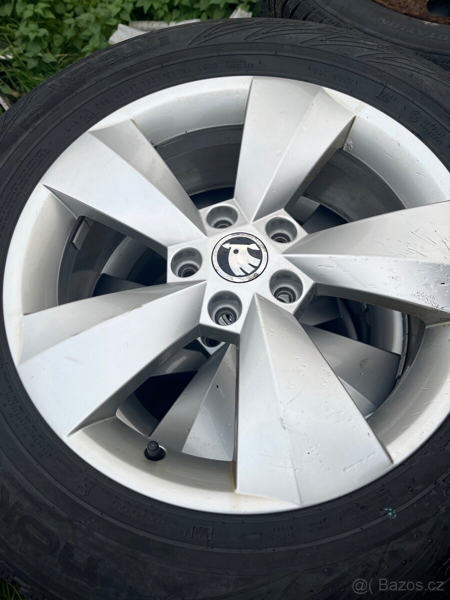 Original alu kola Škoda r17