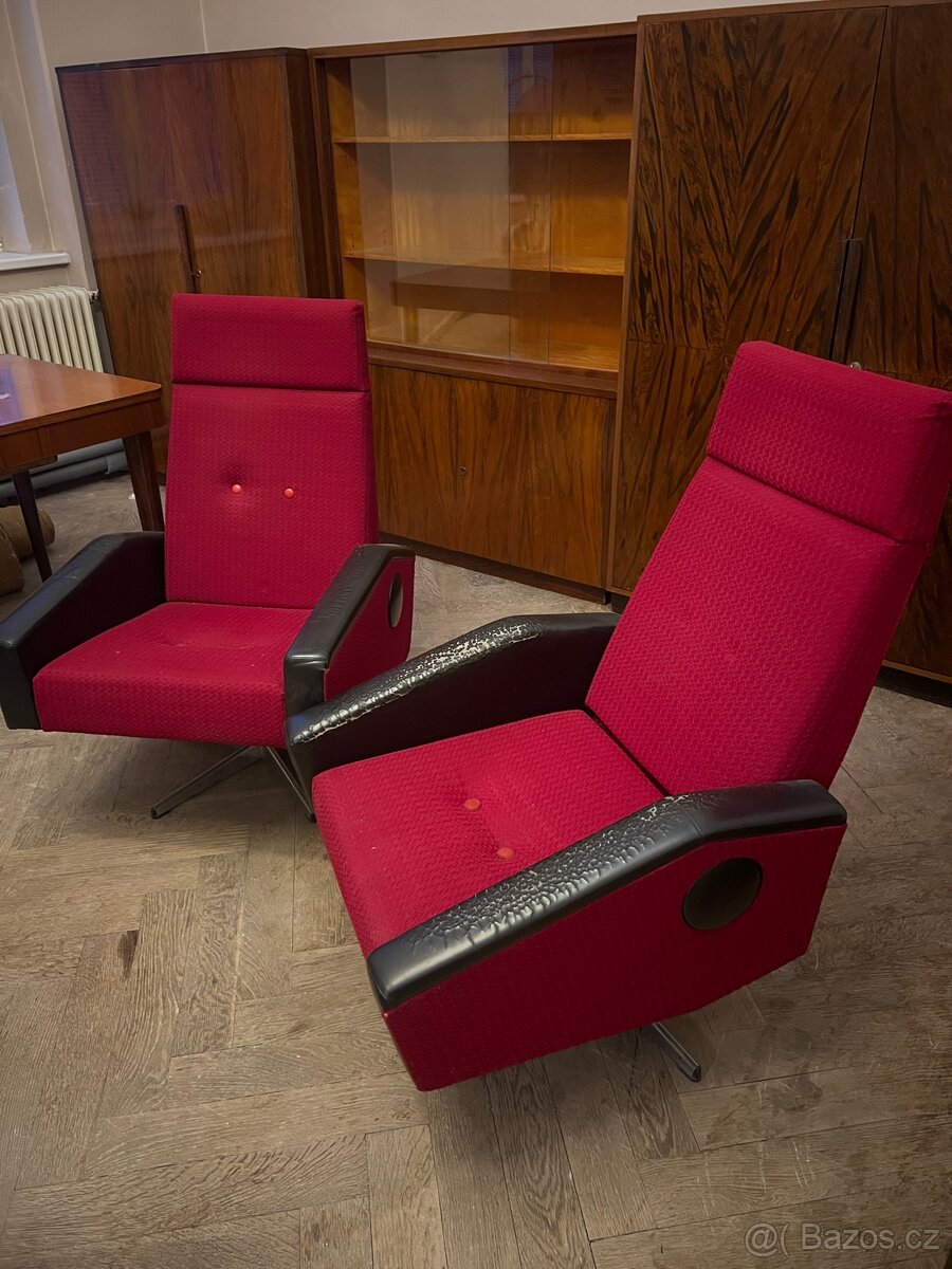 Retro křesla Ideál 2 ks