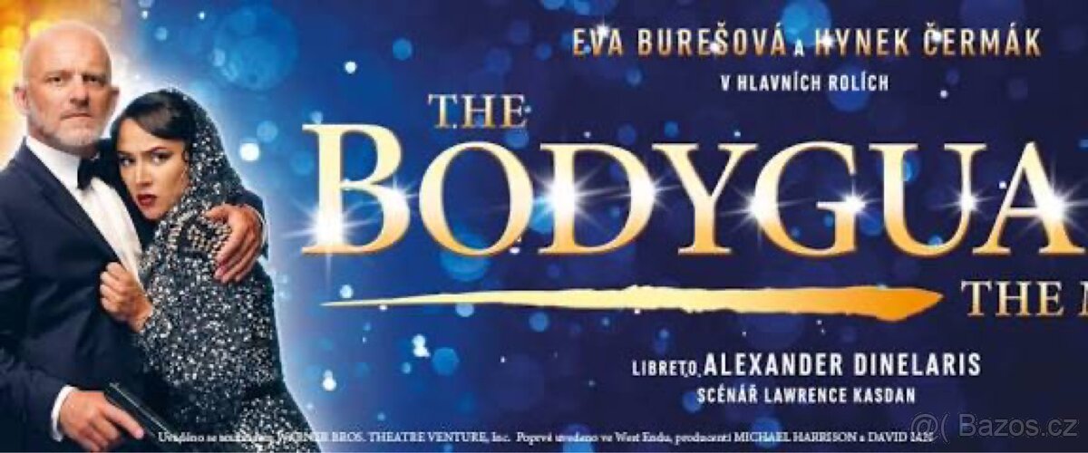 Lístky na muzikálové představení Bodyguard (10.12.2025)