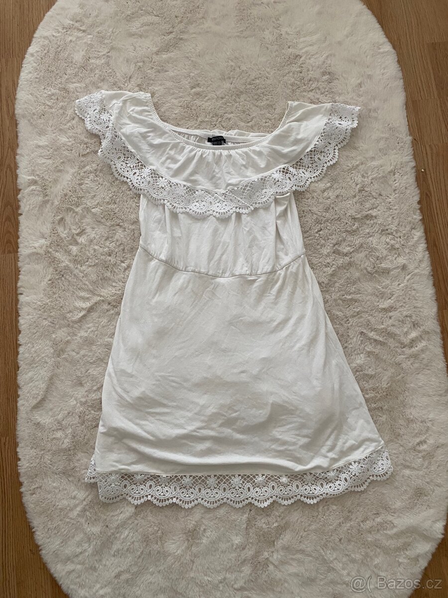 Esmara Bílé Dámské Šaty