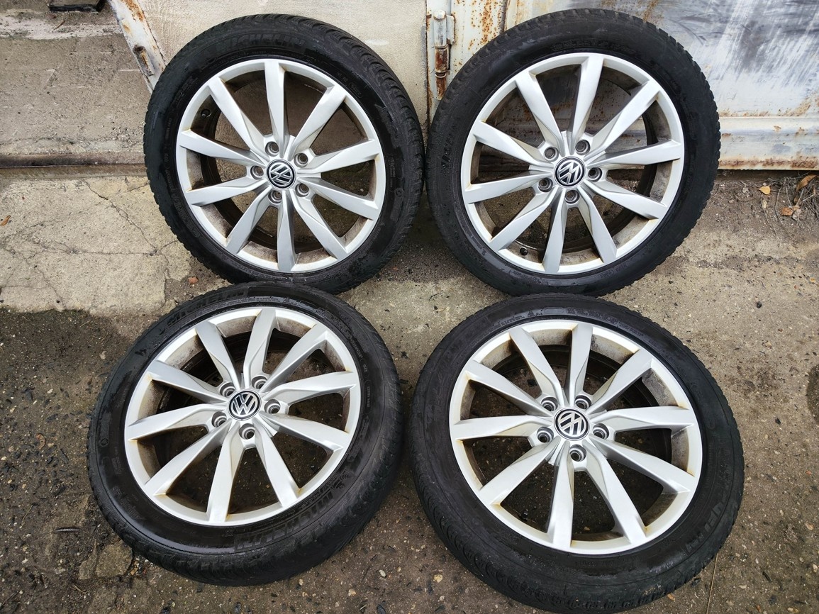 17"zimní alu sada Dijon 5x112 origo Golf 7 GTD Octavia 3 RS