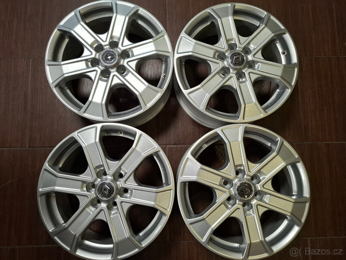 Nové orig. alu disky Renault Alaskan 6x114,3 7x17 ET45