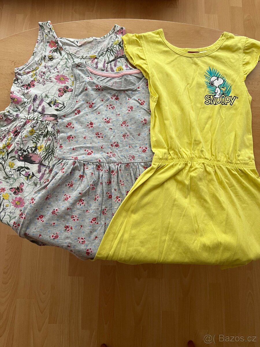 Dívčí letní šaty vel. 110/116
