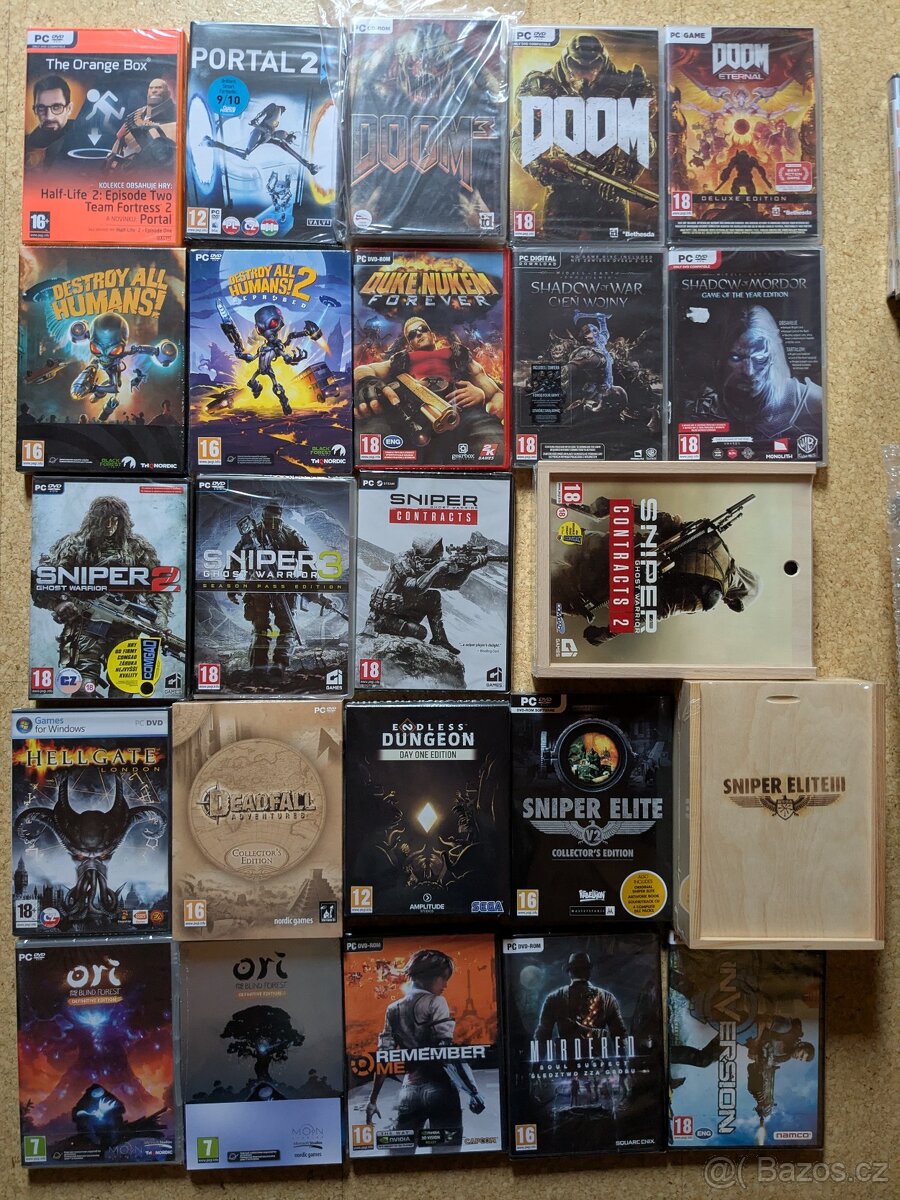 Sbírka PC her 800 ks 1. část