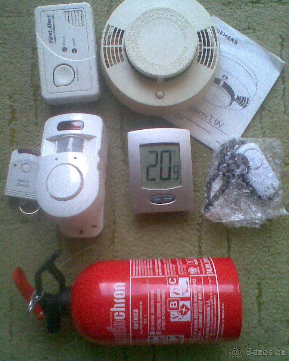 Zabezpečení domu nebo bytu