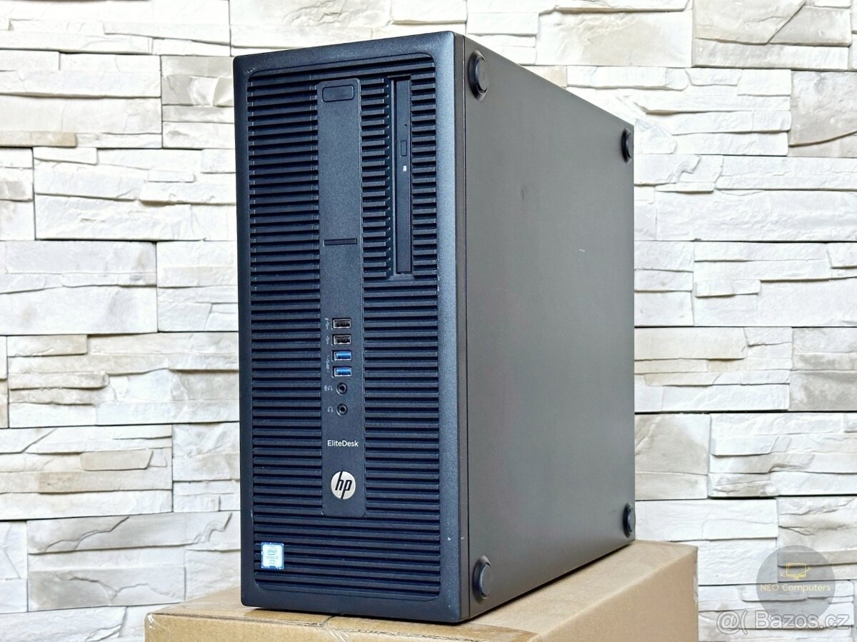 Herní PC HP EliteDesk 800 G2 TWR - i7-6700, GTX 1650, 16GB