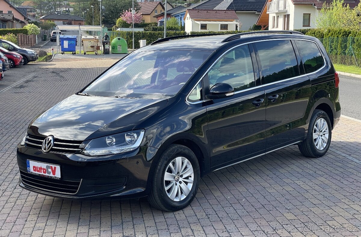 VW SHARAN 2.0 TDI 125kW DSG-2011-209.108KM-7 MÍST,VYH.OKNO-