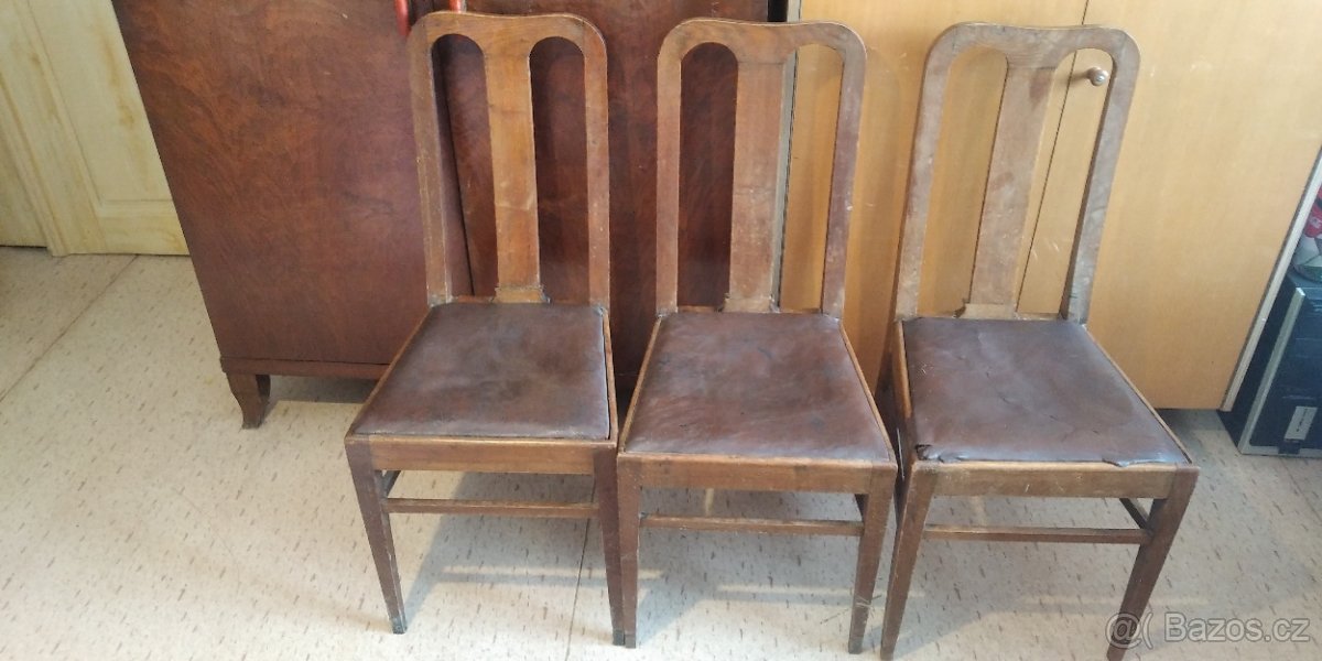 Starožitné židle 20.-30. léta minulého století