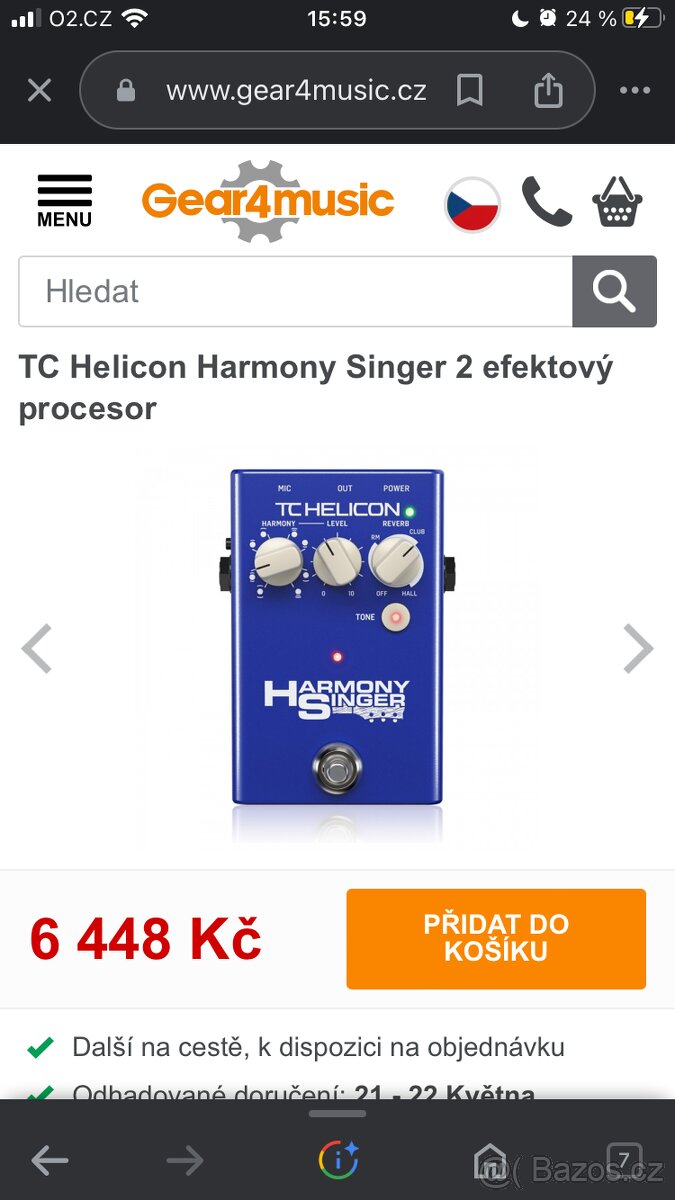 Helicon Harmony singer 2