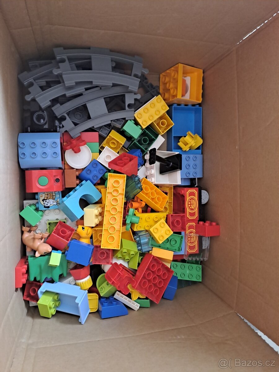 Lego duplo  včetně vlacku a koleji