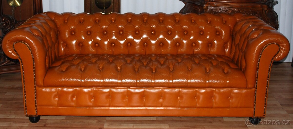 CHESTERFIELD-3 SEDAK-KUZE-DEEP BUTTONED SOFA