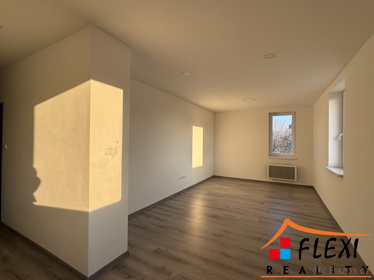 Pronájem moderního bytu 2+kk s parkovacím stáním, 51m2, Slez