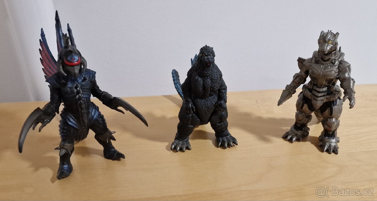 Kaiju Godzilla - Gigan, Godzilla, Kiryu Mechagodzilla