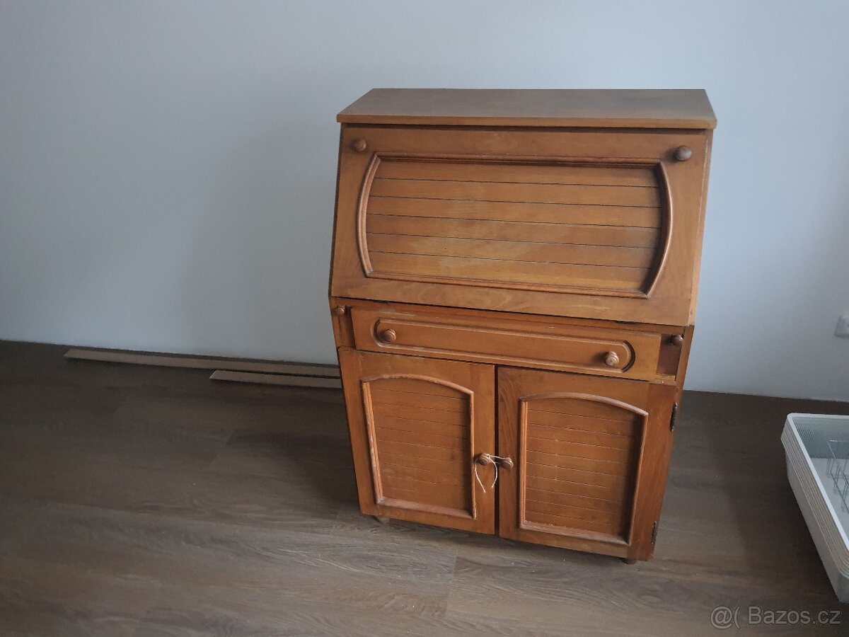 Retro komoda/sekretář s výklopem