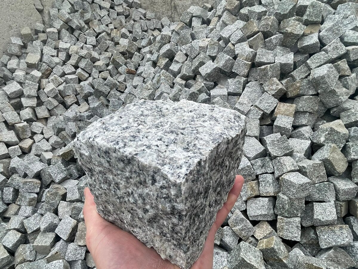 Dlažba, žulové kostky