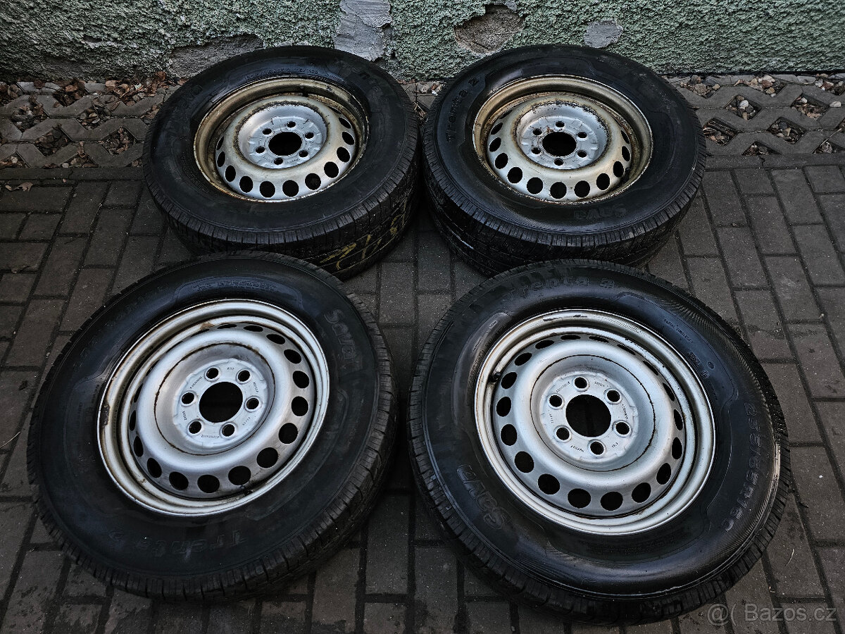Letní kola Mercedes Sprinter R16 6x130 VW Crafter