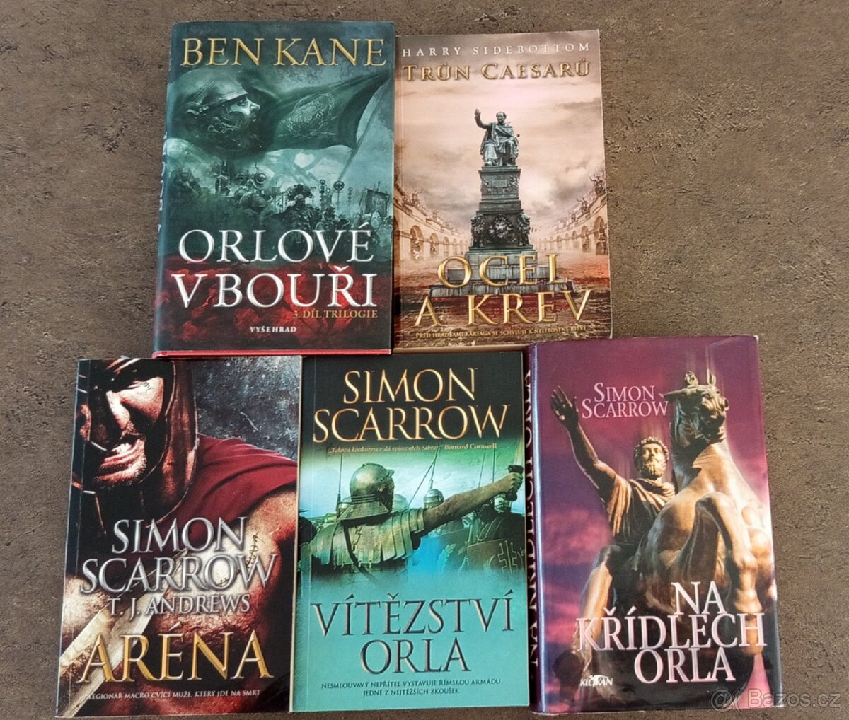 Simon Scarrow, Ben Kane, Harry Sidebottom