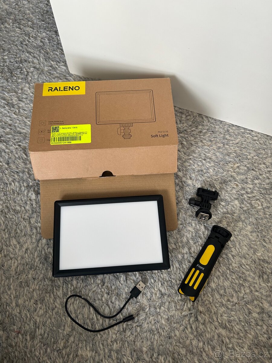Raleno 116 LED kamerové video světlo