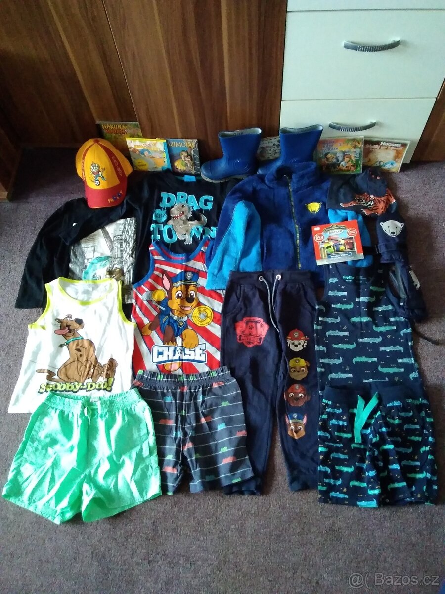 Oblečení dětské na kluka 3 až 4 let, 98/104