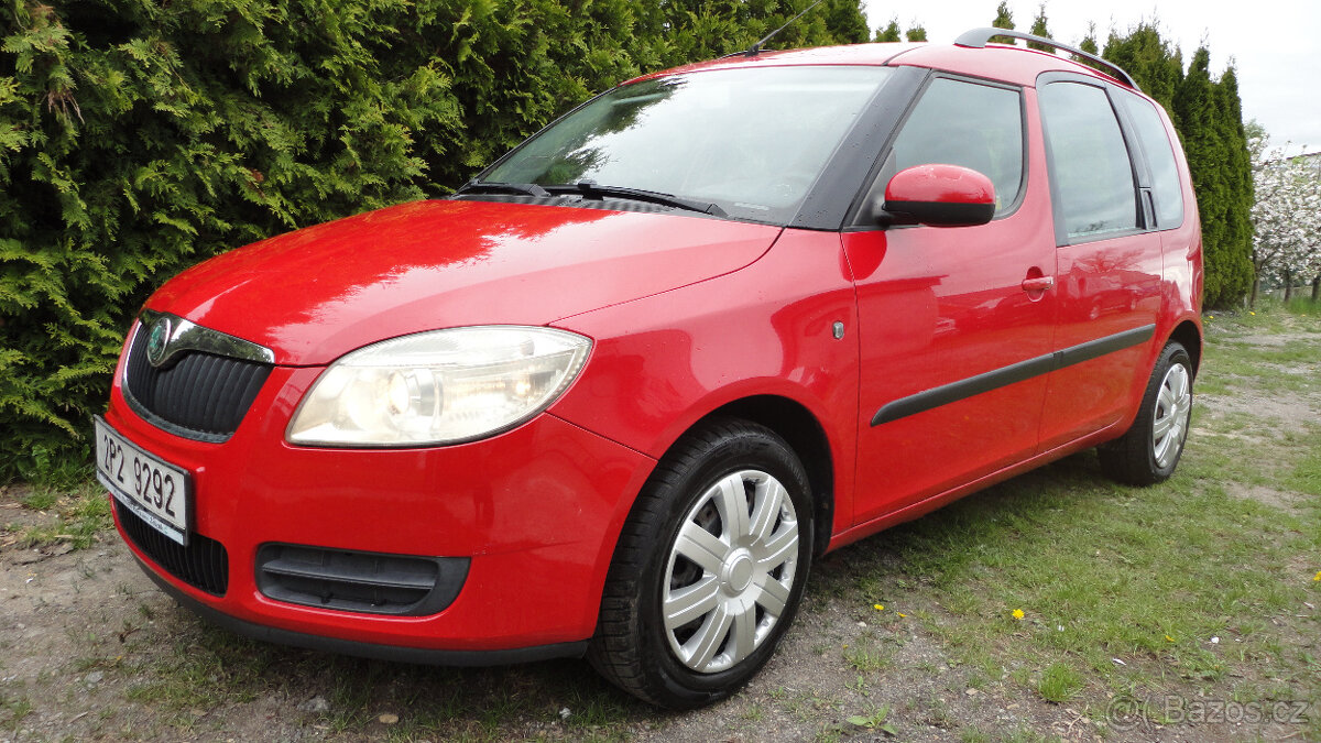 Škoda Roomster 1.2i 47kw rok 2006 STK 10/2026 LPG původ ČR