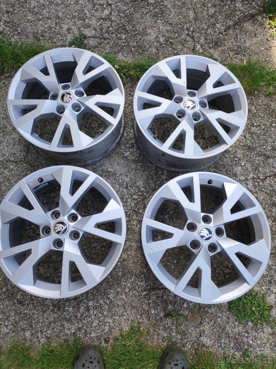 Alu kola 5x112r17 Škoda