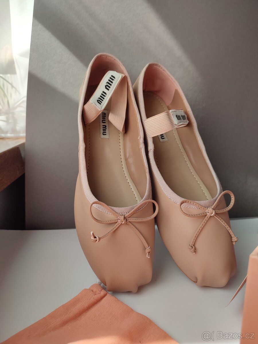 Baleríny Miu Miu, velikost 41
