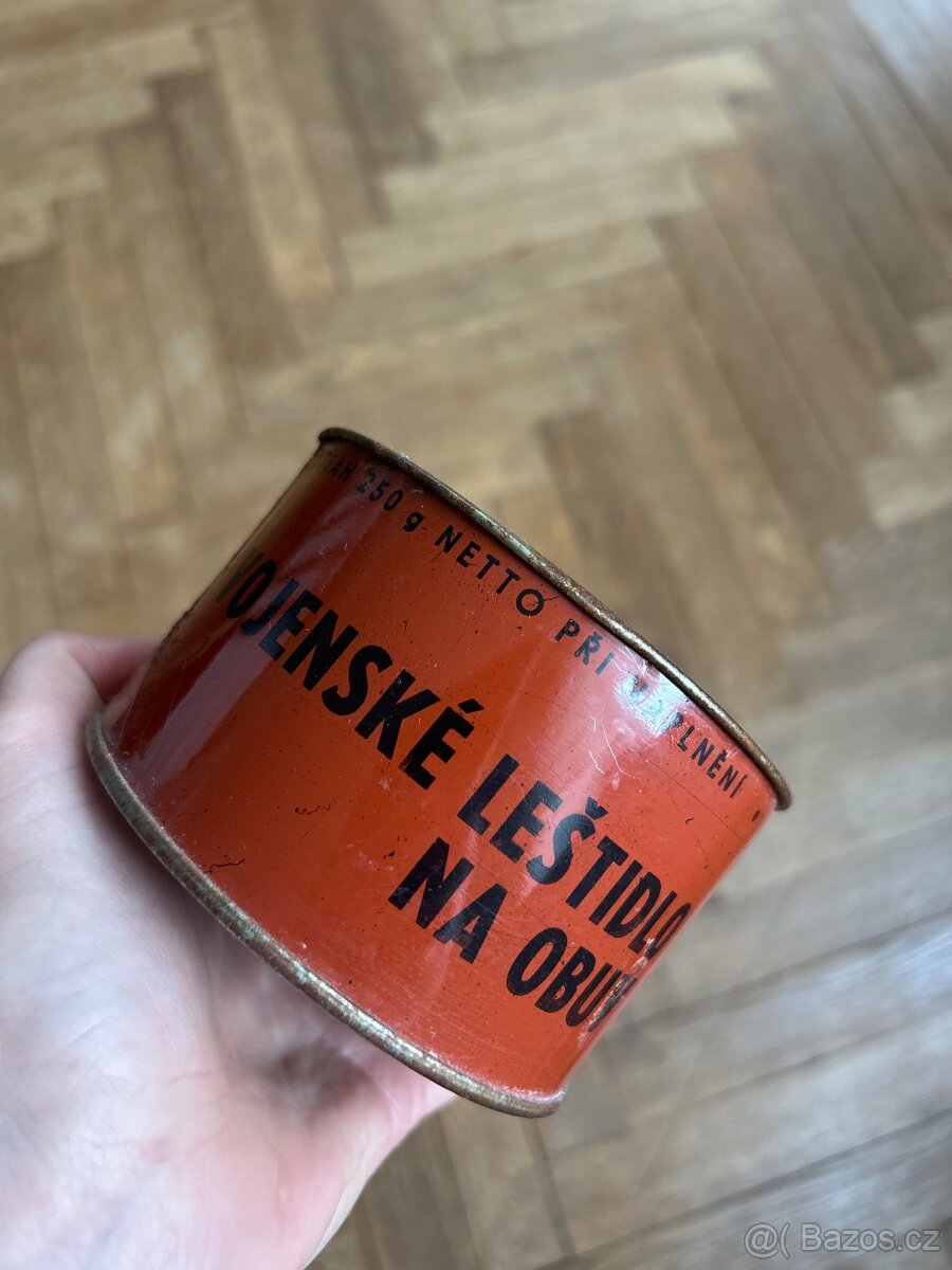 CSLA armada, vojenské leštidlo na boty