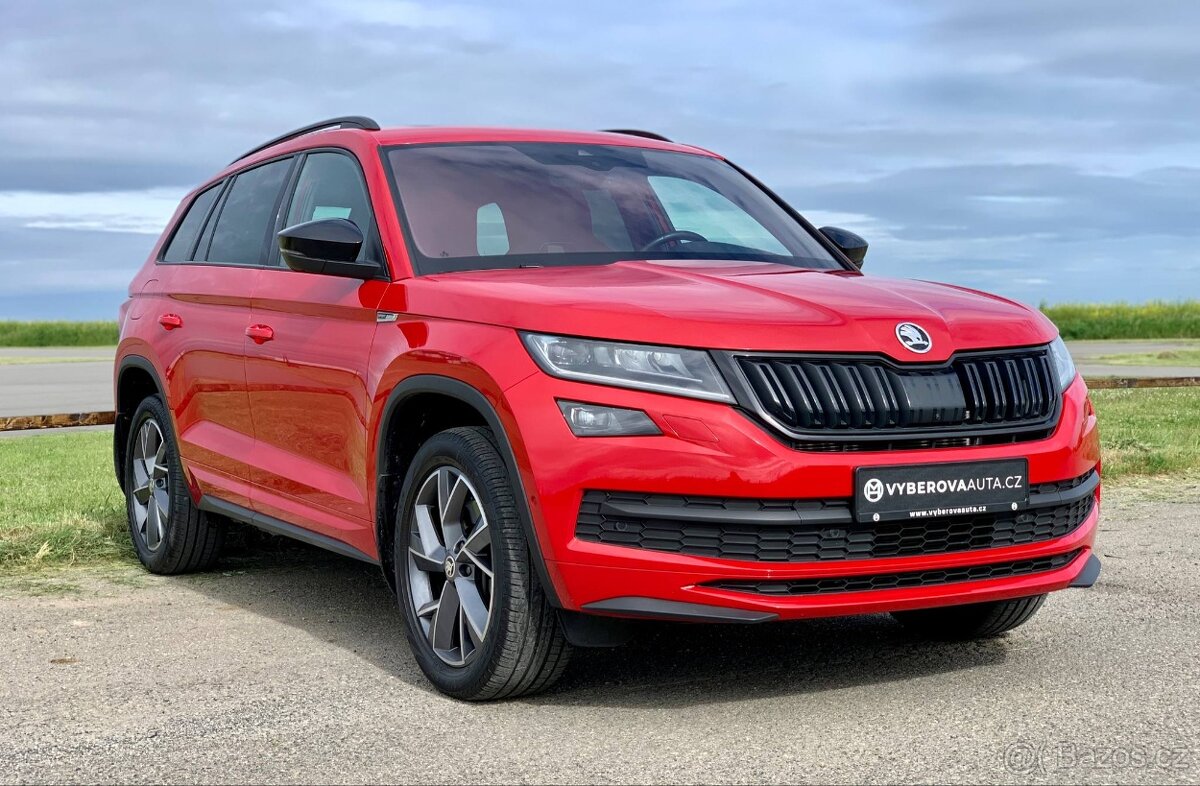Škoda Kodiaq 2.0 TSi 140kW/DSG/ 4×4/Sportline/Webasto/Tažné