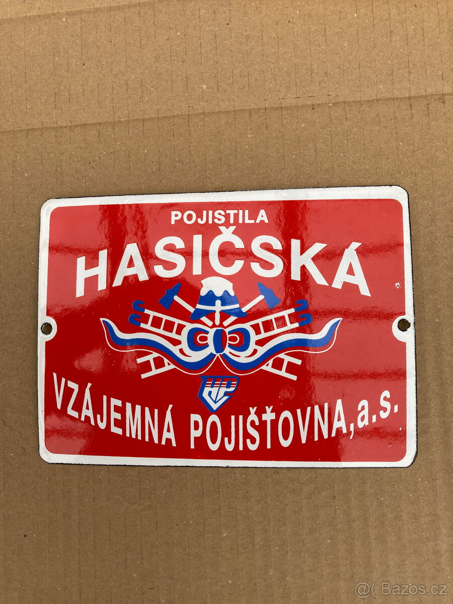 Cedule smaltované různé typy od 400 kč