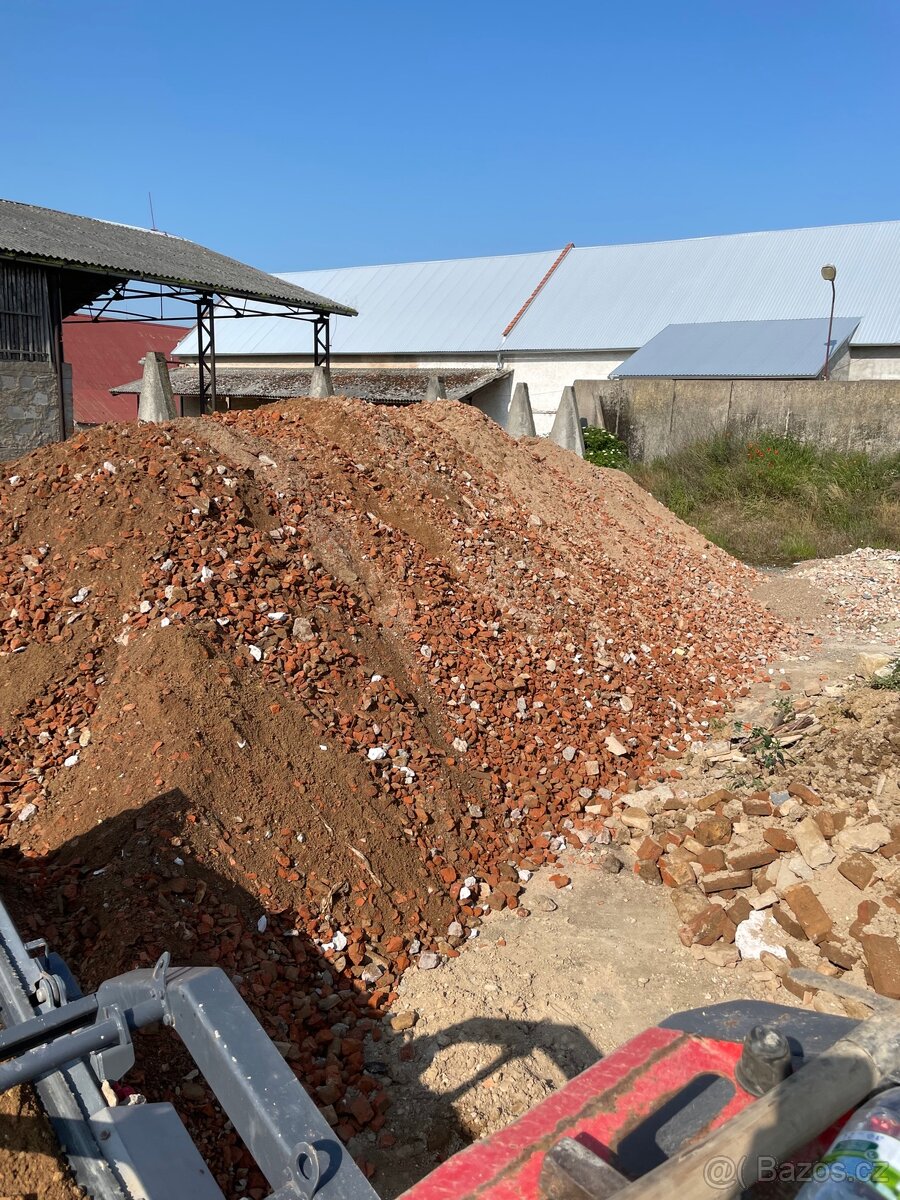 Prodám cihelný recyklát fr. 0/63mm