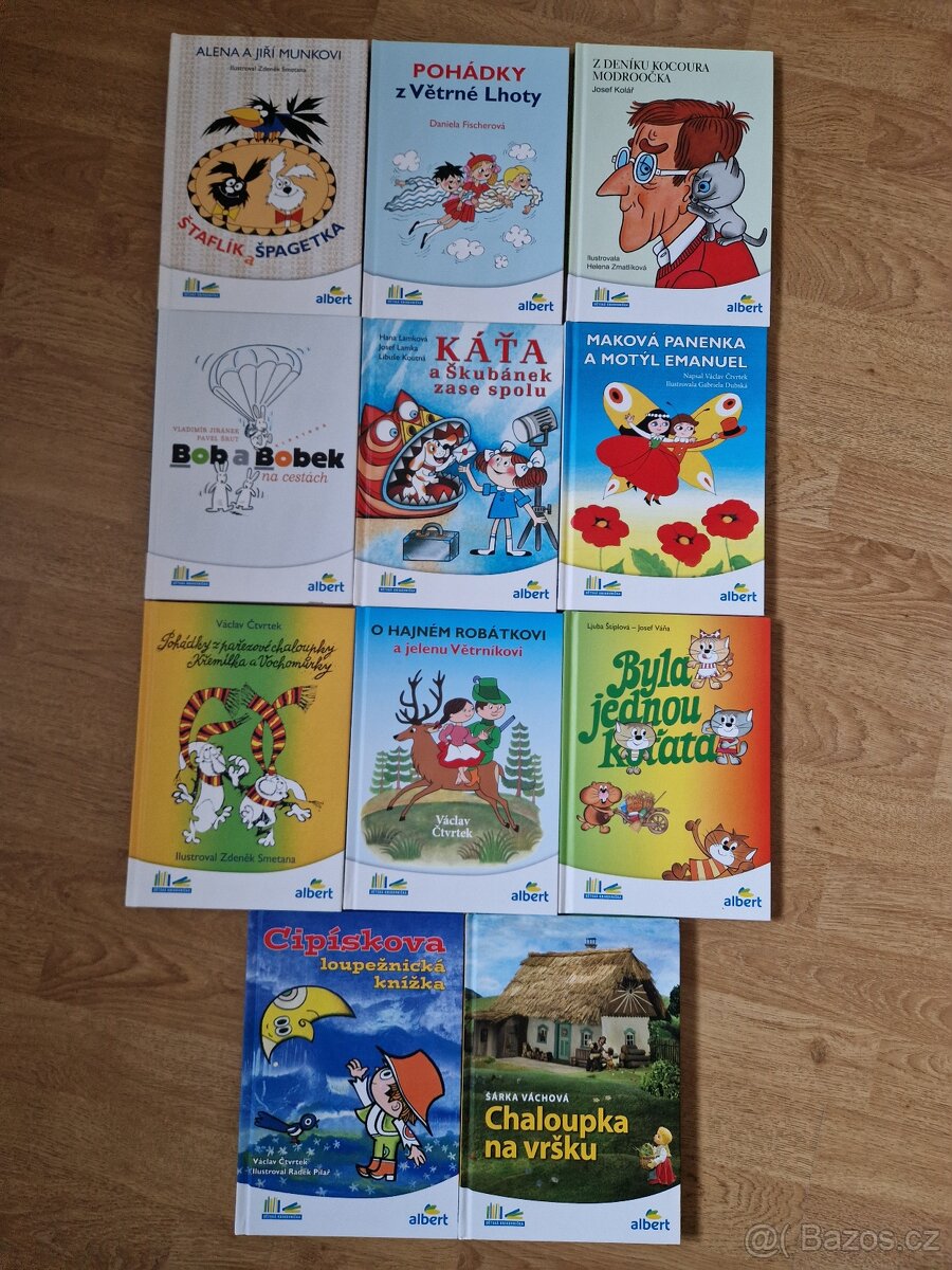 Sada dětských knih Albert