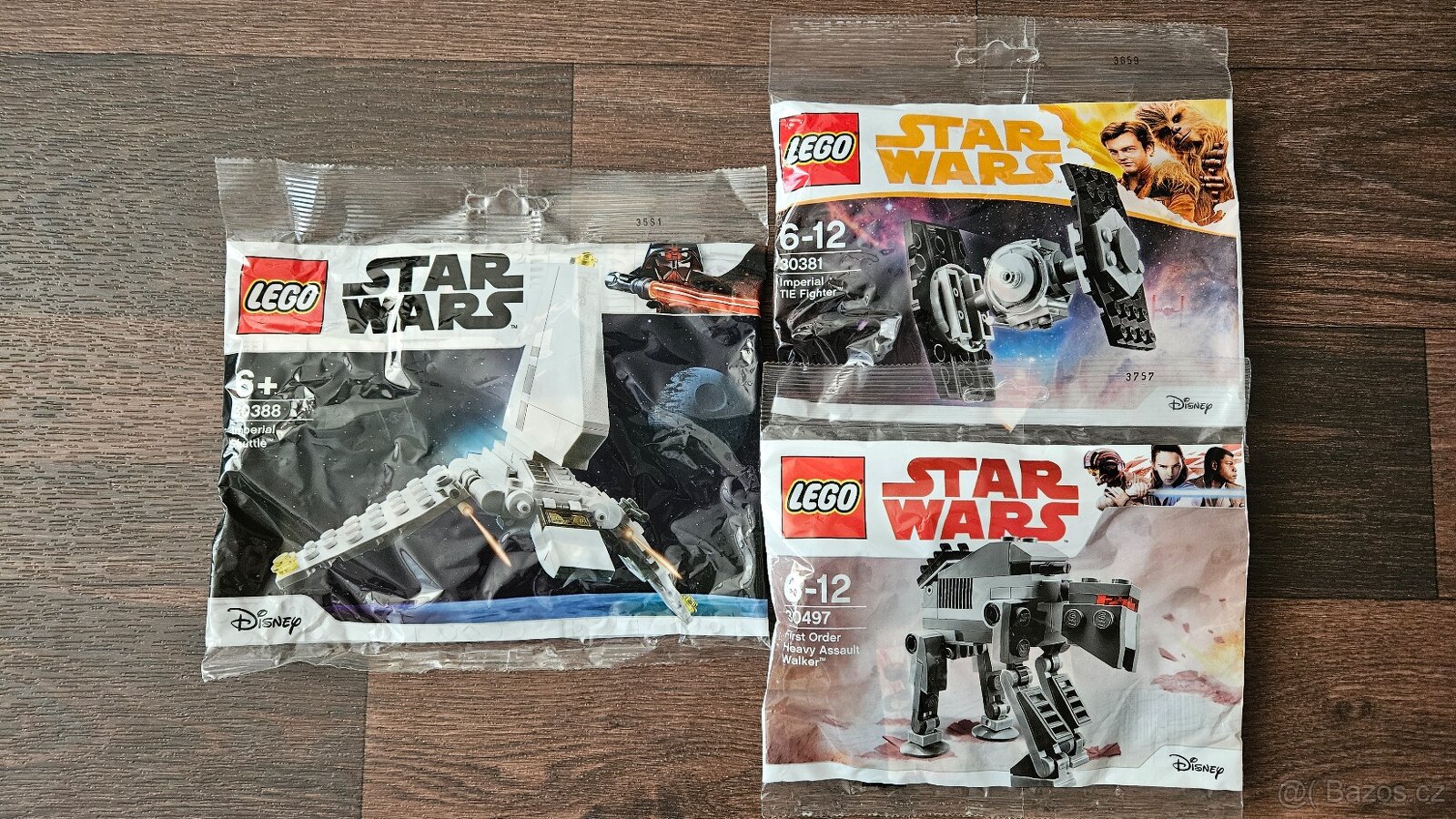 3x Nové LEGO Star Wars