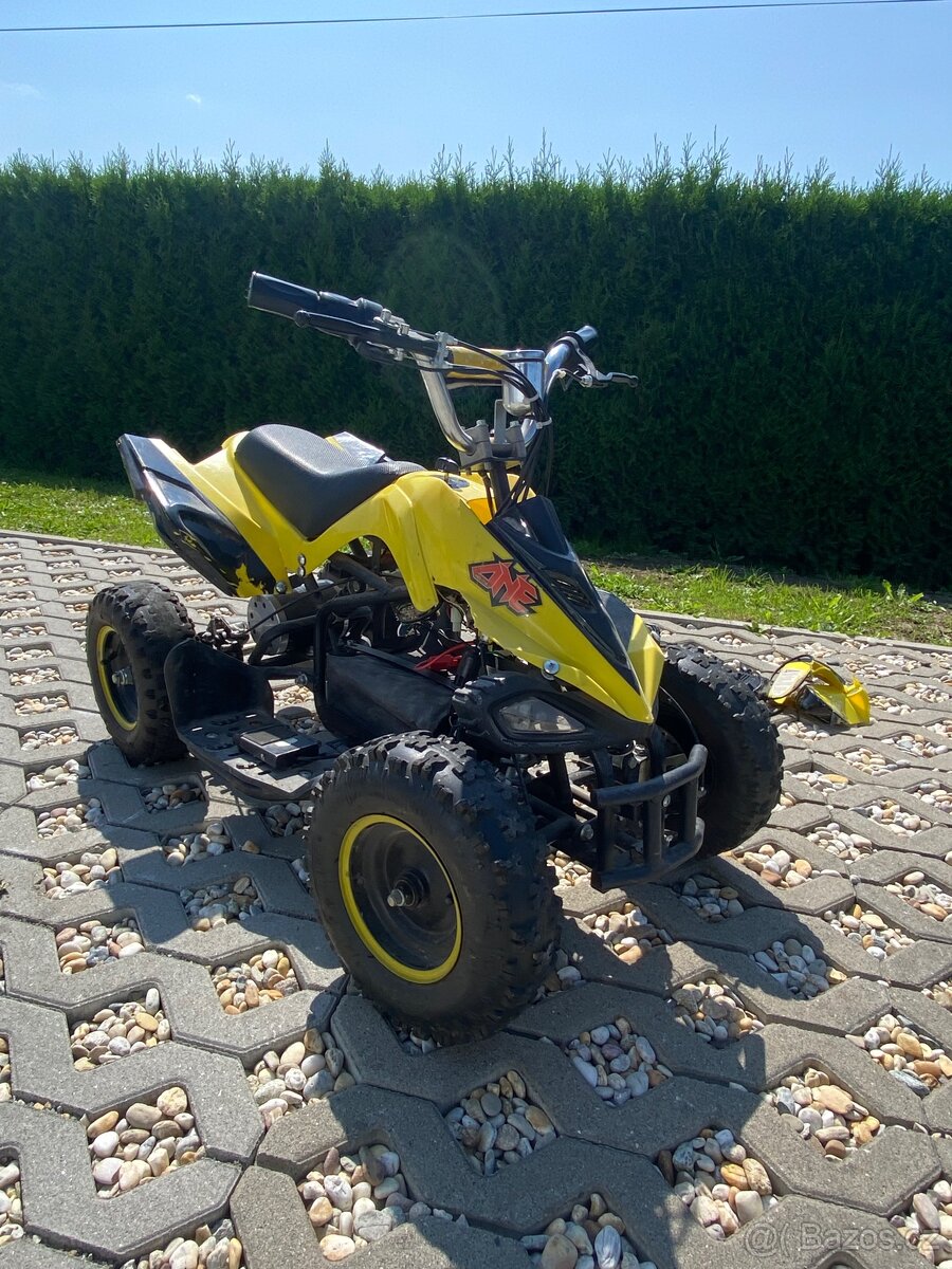 Dětská elektrická čtyřkolka 800W + druhá motorová na ND