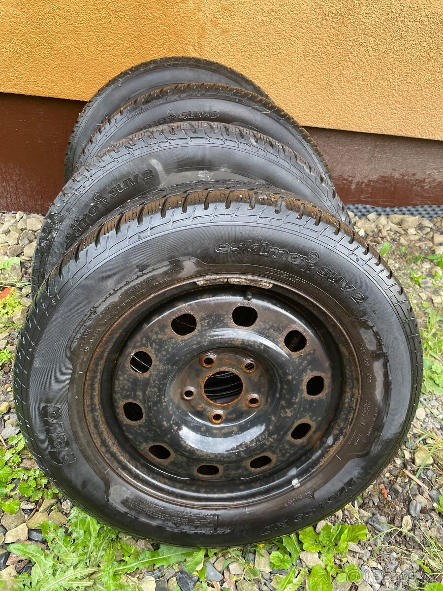 Sada plechovych disku 5x127 r17 Fiat Freemont